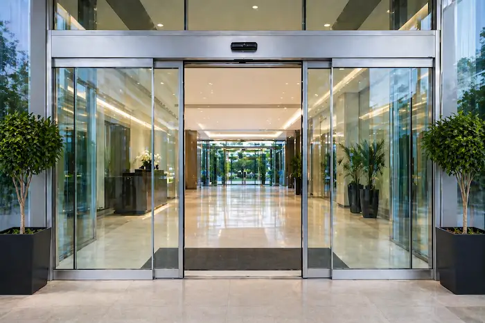 Automatic Glass door
