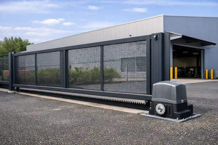 automatic sliding gate opening and closing motor system Dubai UAE